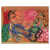 Beads and other costume necklaces