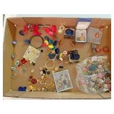 Clip on, post, colorful, hoops and other earrings