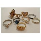Lot of Avon and other rings