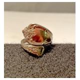Silver spoon ring