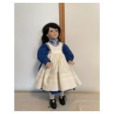 Signed Lee Fitzgerald porcelain doll