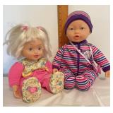 2 baby dolls