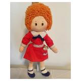 Stuffed redheaded Annie By Nick and Bocker toys
