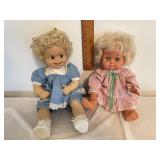Mattel 1988 sleep by doll and Tammy doll