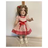 24 inch tall handmade Shirley Temple