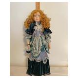 27 inch porcelain green eyed Beth In Victorian