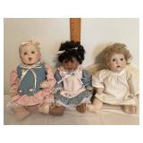 Handmade all porcelain dolls, Angel and others