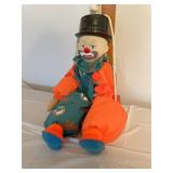Miami dolphins clown on swing
