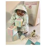 Ashton Drake "Shawna" Porcelain doll and ornament