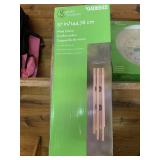 Golden treasure wind chimes