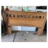 Full-size headboard and footboard