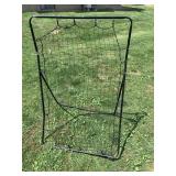 Softball or baseball pitching net