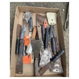 Scrapers and putting knives