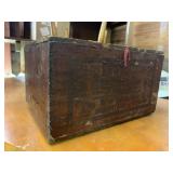 Small wooden box