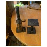Small bottle jack and stand