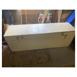 Primitive white carpenters box