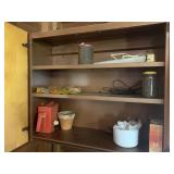 Contents of cabinet