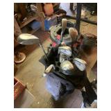 Left handed alpha golf clubs