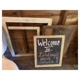 Chalkboards frames and more