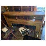 Shelf with storage