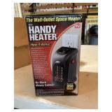 Handy heater quick and easy anywhere