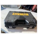 Empty DeWalt drill case
