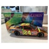 Jeff Gordon Dupont chrome allusion diecast
