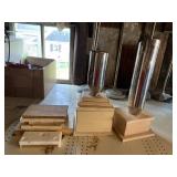 Miscellaneous wood and homemade trophies