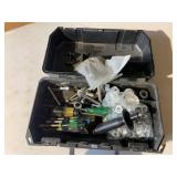 DeWalt box full of miscellaneous bolts nut