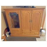 TV stand with TV