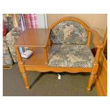 Chair with armrest