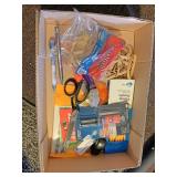 Want to include rubber band scissors glue pencils