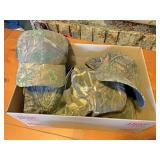 Lot of camouflage hat
