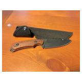 Frost cutlery knife and sheath