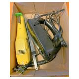 Electric mixer and knife