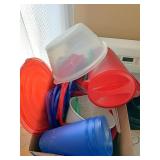 Miscellaneous plastic containers