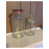 Two glass Jars
