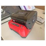 Snapper 16 V lithium ion battery and charger