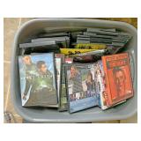 Two full of DVDs