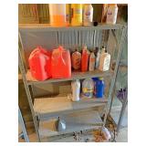 For tiered metal shelf contents included