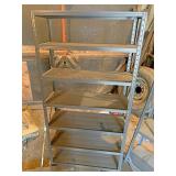 Seven tiered metal shelf