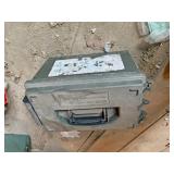 Plastic ammo box
