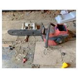 Snapper 60V chainsaw with battery & charger