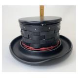 Top hat with pottery vase Protector and lid