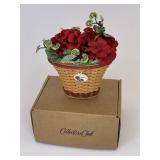 CC Miniature geranium with liner Protector tie on