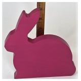 Woodcrafts pink bunny
