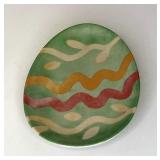Single Easter appetizer plate
