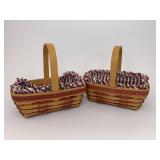 Set of two Sweetheart with liners