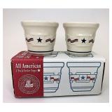 2 pack of all American votive cups