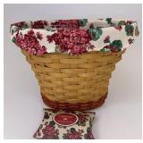 Geranium with liner Protector and tie on